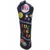 BLUE TEE GOLF HEADCOVER, BLUE TEE GOLF CALIFORNIA HEADCOVER, SMILE