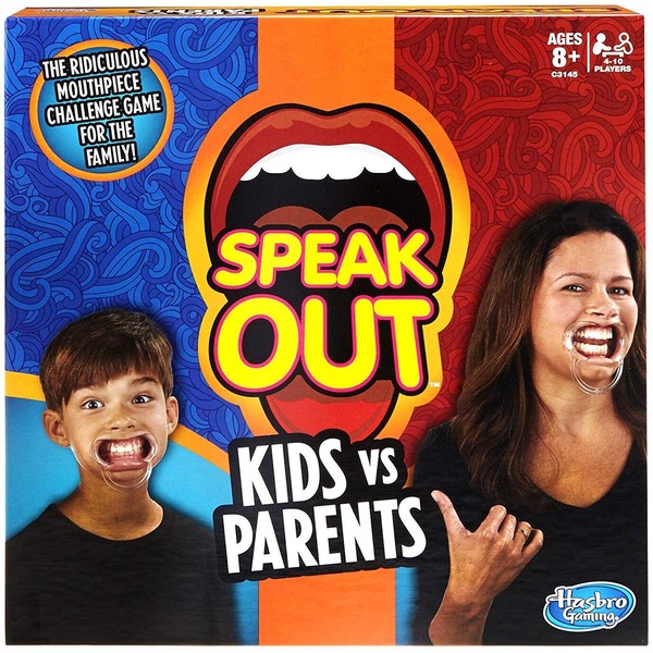 Hasbro Speak Out Kids Vs Parents Game