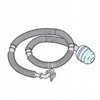 Toshiba 42040813 Antimicrobial Bath Water Supply Hose 2.6 ft (7 m) Compatible with