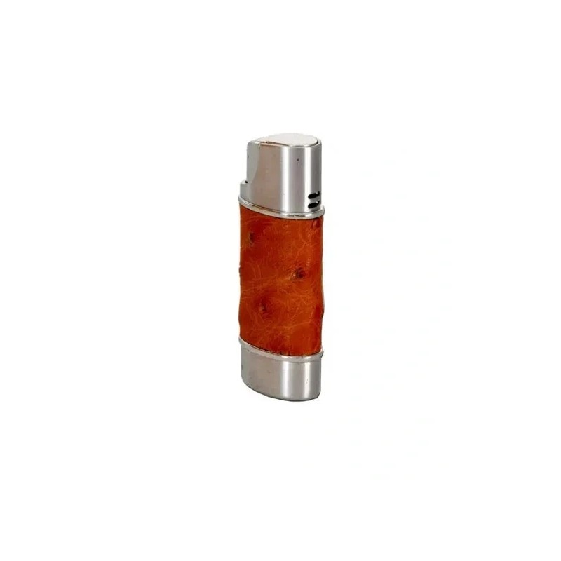BRIZARD & CO NANO CIGAR LIGHTER INDIAN ROSEWOOD WOOD BROWN
