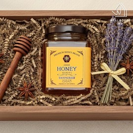 Wellgood Chungbuk Direct Delivery Luxury Local Honey Cinnamon Honey 250g / 웰굿 충북직송 명품 토종벌꿀 계피꿀 250g