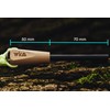 WIKA Fire Steel, Fire Starter with Waterproof Aluminium Tinder Box,