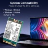 Intel BE200 NGFF Key E M.2 Wifi Card Bluetooth 5.4