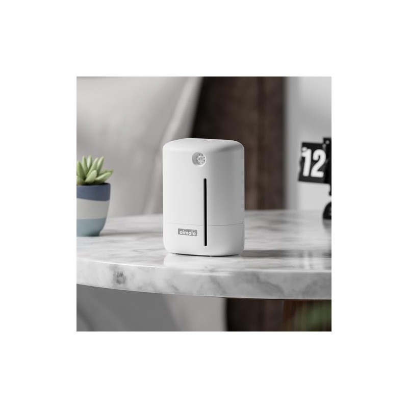 AIMOLO Waterless Essential Oil Diffuser, WiFi App Control, Quiet Scent