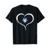 Sunnyside Blue Devils Logo Half Heart Slogan HS T-Shirt