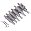 6PCS Set Carbide Hole Saw Kit 16 to 32mm TCT