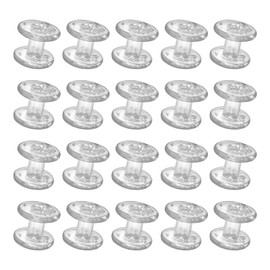 Ruimou 20Pcs Pleated Shade Hold Downs Spool Tensioner for Window Covering Hardware Cord Retainer RV Day/Night Shades
