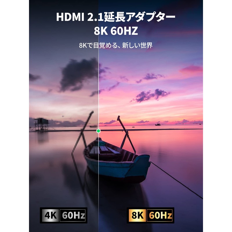 UGREEN HDMI Extension Connector HDMI Relay Adapter 8K 60Hz HDMI