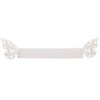 Gold, Silver or Wedding White Laser Cut Paper Butterfly Napkin