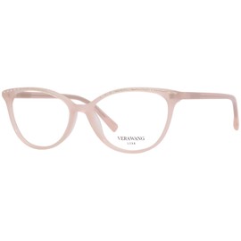 Vera Wang Lilah RO Eyeglasses Women's Rose Full Rim Cat Eye Optical Frame 53mm