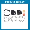Silscvtt 6 Pack Carburetor Repair Kit Replacement for Johnson Evinrude