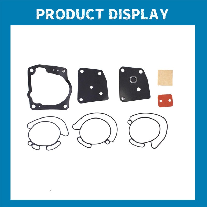 Silscvtt 6 Pack Carburetor Repair Kit Replacement for Johnson Evinrude