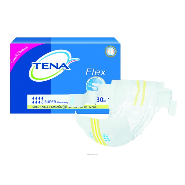 Tena Flex Belted Briefs, Tena Flex Super Sz16 -Sp, (1 CASE, 90 EACH)