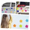 VICASKY 24Pcs Magnetic Flower Stickers for Home and Car Door