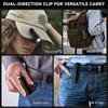 PowerTac E10-G4 1200 Lumen EDC Flashlight – Compact Magnetic Tailcap