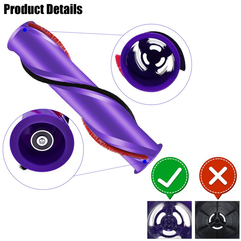 Arcets Brush Roller Replacement Compatible for Dyson V10 Cyclone V10