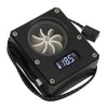 PC Water Cooling Meter, 12V 3pin G1/4 Thread Acrylic Rustproof