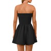 KIRUNDO Summer Rompers for Women 2025 Casual One Piece Strapless