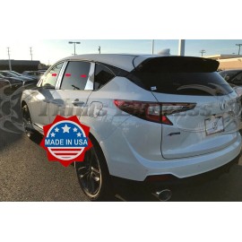 Made in USA - Trims Express 2019-2025 Acura RDX 6Pc Chrome Pillar Post Stainless Steel Trim Door Cover