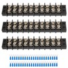 JAMHER 10 Circuits 10 Positions Terminal Block 20-30A 200-450V Dual