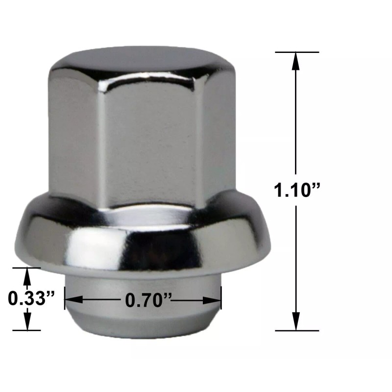 BWN 20 GM OEM / FACTORY STYLE LUG NUTS 7/16"