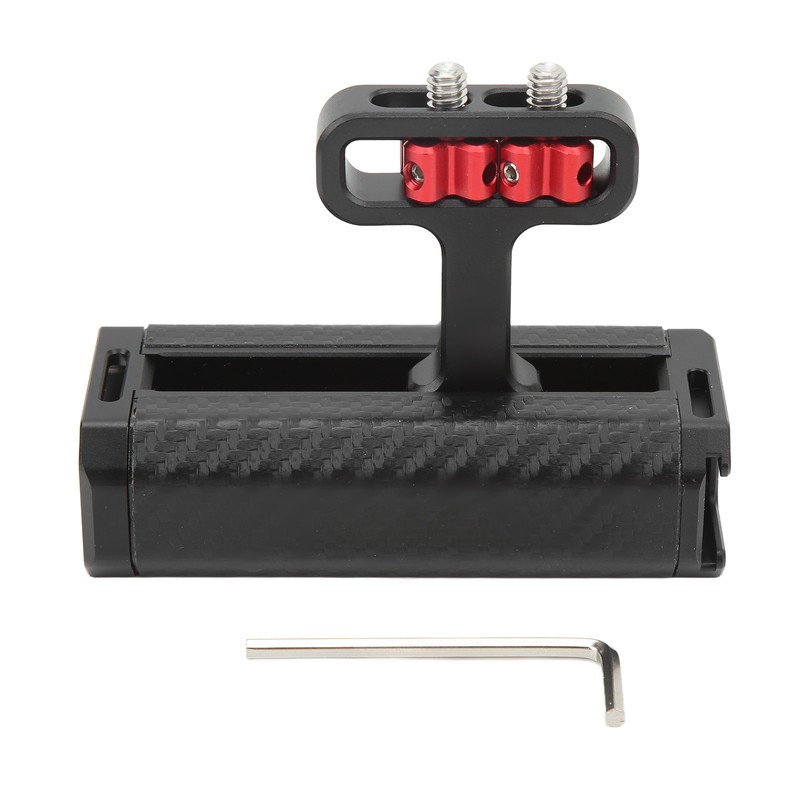 Camera Side Handle Handgrip Aluminum Alloy with 1/4in Screws For