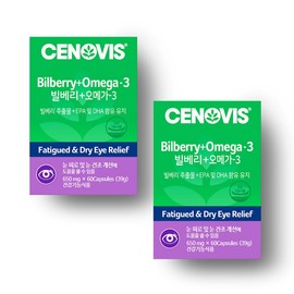 Senobis Billberry+Omega 3 x 2 sets / 세노비스 빌베리+오메가3 x 2개 세트
