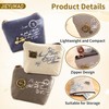 JIEYUMAO 6Pcs Small Coin Purse, Canvas Small Coin Pouch with