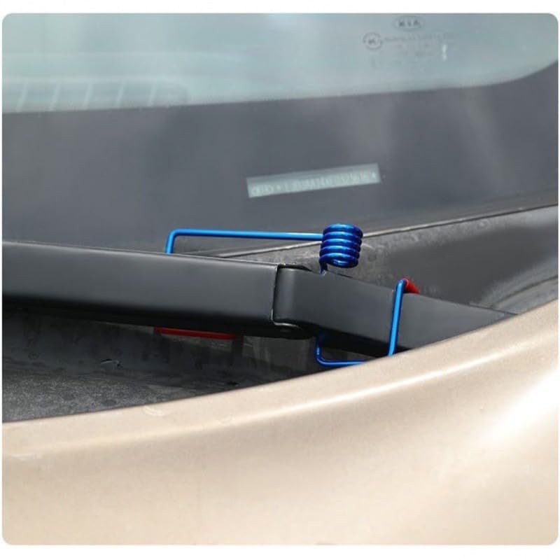ANCLLO 4PCS Wiper Arm Pressure Spring Windshield Wiper Arm Spring