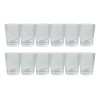 Baum Brothers Juego 12 Vasos Acanalados Para Bedidas Old Fashioned
