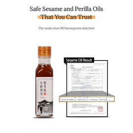 Suwon Hwaseong Sesame Oil, 4 Fl Oz (120 ml), 100% Pure Sesame Seed Oil, Korean-Style Toasted, Rich and Nutty Flavor