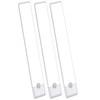 YLXS 70-LED Motion Sensor Under Cabinet Lighting, 15.9-inch Magnetic Rechargeable