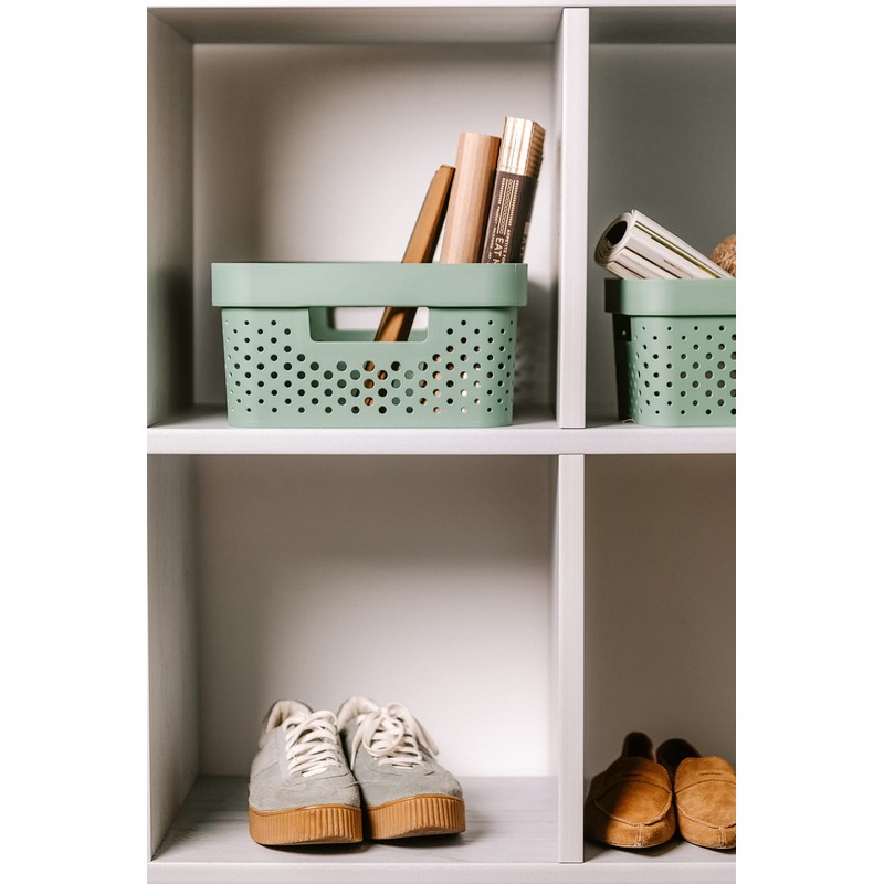 Curver Infinity Dots Set of 3 100% Recycled Medium Storage