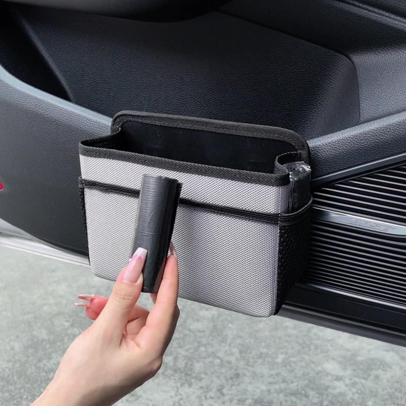 Ifukens Car Trash Can, Car Trash Can, Small Folding Trash