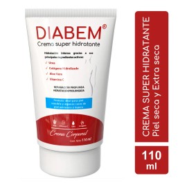 Crema Super Hidratante | Diabem | Para Piel Extra Seca 110ml Bergamota