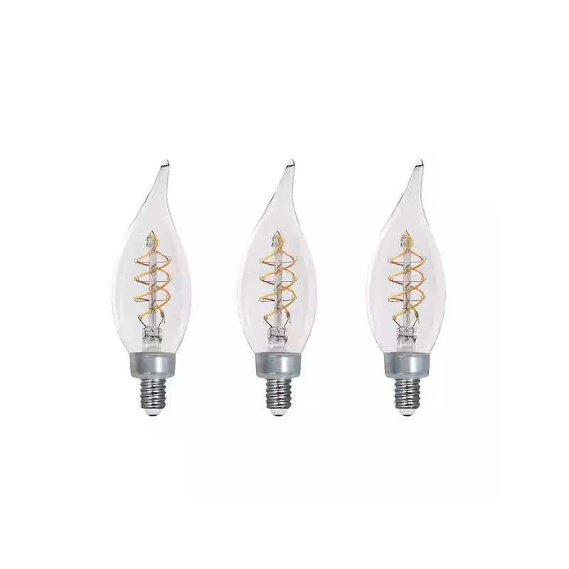 Eco-Smart Ecosmart 40-Watt Equivalent Dimmable E12 Candelabra 3 Pack B11