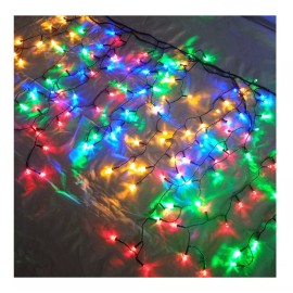 Polaris Serie Navideña Cascada 320 Luces Led Multicolor