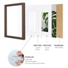 Egofine 11x14 Picture Frames Set of 4, Made of Solid