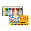 Pentel Zuko Crayons, 16 Colors, 1708