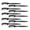 zalati Eyelash Comb 10pcs Plastic Mini Eyebrow Tool for Extension