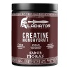 Creatina Monohidratada 500g Gladiator En Polvo Sabores Moras