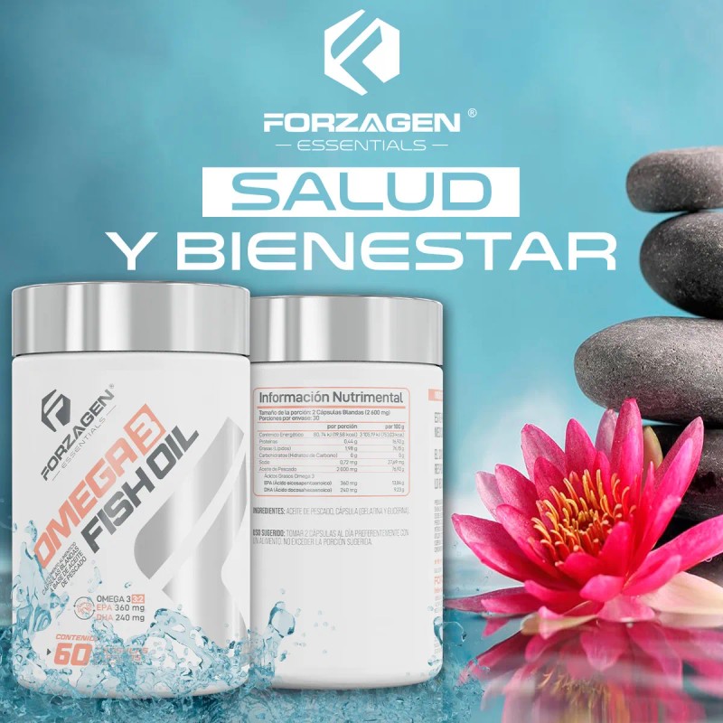 Forzagen Essentials Fish Oil 60 Caps | Omega 3 (epa/dha)
