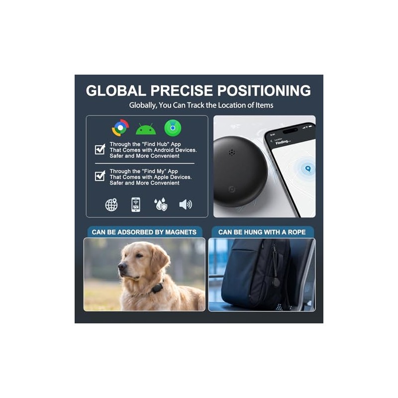 Tracee GPS Tracker 2.0 - Advanced Anti-Lost Compact Locator
