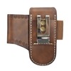 TOURBON Men Leather EDC Organizer Sheath Handmade Tactical Multitool Pouch