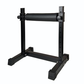 KORIKAHM Single Leg Squat Roller, Adjustable height Leg Squat Stand, Bulgarian Split Squat Stand for Home Gym Leg Strength Training