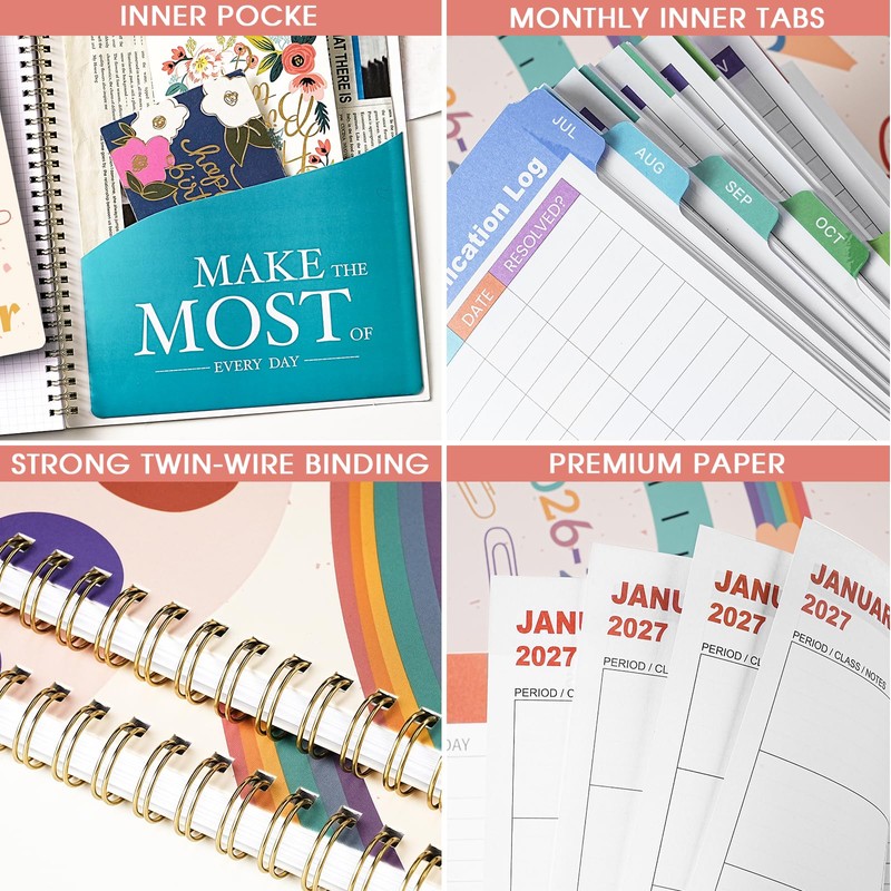 Teacher Planner 2026-2027 - Teacher Lesson Planners 2026-2027 from July