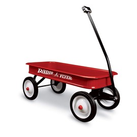 Radio Flyer Kids Red Wagon with 10 Inch Steel Wheels and Timeless Classic Design