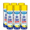 Sprayway Glass Cleaner Lemon Scent Foaming Aerosol Spray, 19oz, Pack
