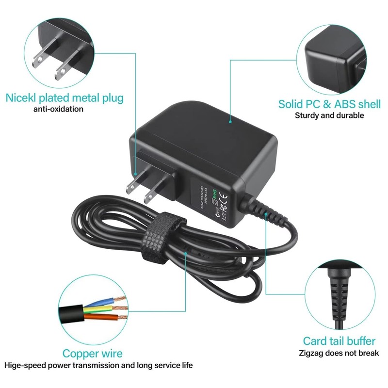 kybate 5V 4A AC-DC Adapter Power Compatible with Slingbox Slingmedia