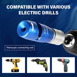 Onnelisus Wire Stripper for Drill, 2024 US Version Wire Strippers, Electrical Wire Stripper with Replacable Blades,Wire Stripper Tool,Electric Wire Stripper,Cable Quick Stripping